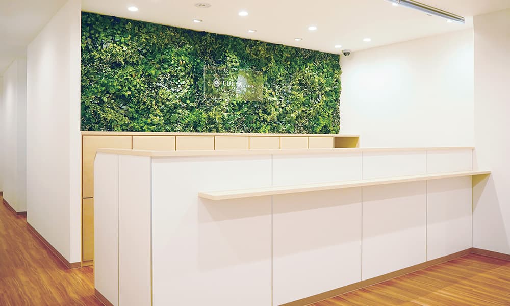 ルシアクリニック受付