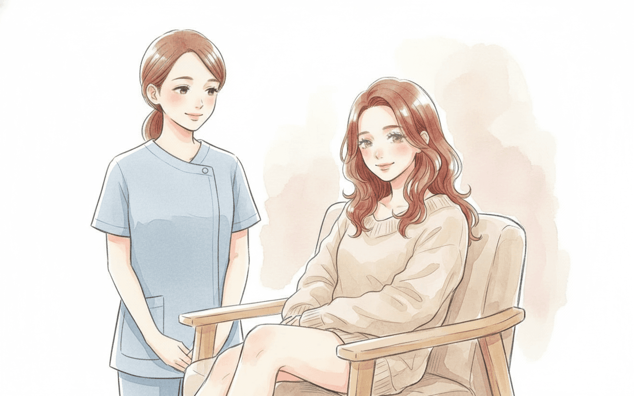 女性看護師×全室個室×肌トラブル無料対応